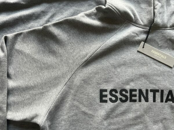 Fear of God Essentials Oatmeal Hooded Sweatshirt