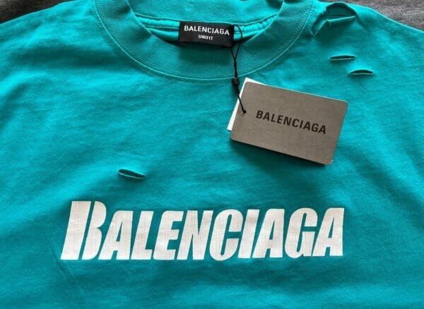 Balenciaga Caps Destroyed Flatground T-shirt (On Hand)