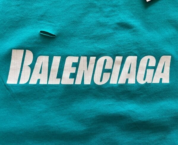 Balenciaga Caps Destroyed Flatground T-shirt (On Hand)