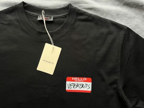 Vetements "My Name Is"