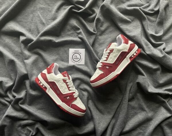 Louis Vuitton Red Trainers