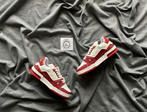 Louis Vuitton Red Trainers