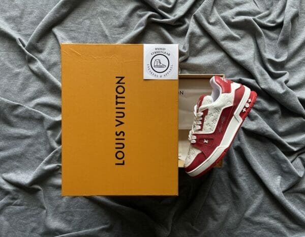 Louis Vuitton Red Trainers