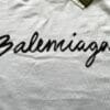 Balenciaga Cursive Logo-print T-shirt (On hand)