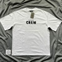 Balenciaga Paris Crew Logo Cotton T-shirt