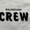 Balenciaga Paris Crew Logo Cotton T-shirt
