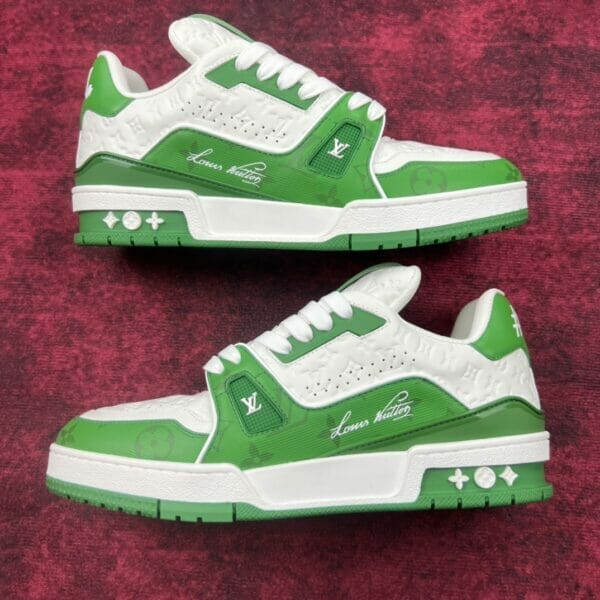 Louis Vuitton LV Trainer Green