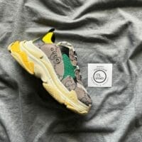 Balenciaga X Gucci Triple S Yellow Green