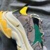 Balenciaga X Gucci Triple S Yellow Green