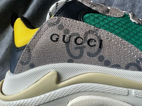 Balenciaga X Gucci Triple S Yellow Green