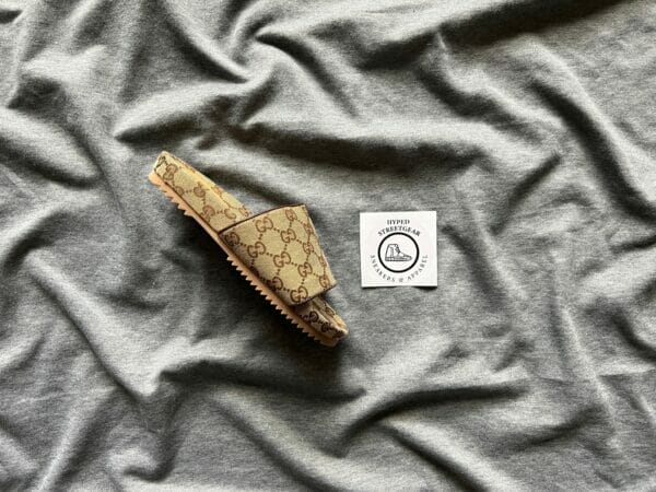 img_0085 Gucci GG Canvas Slide Sandal