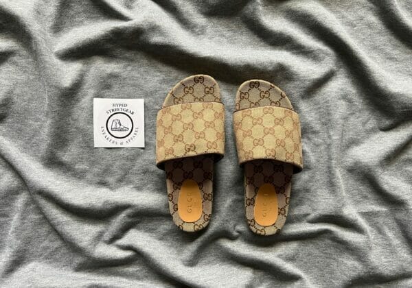 img_1475 Gucci GG Canvas Slide Sandal