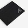 Prada Brand-plaque leather card holder