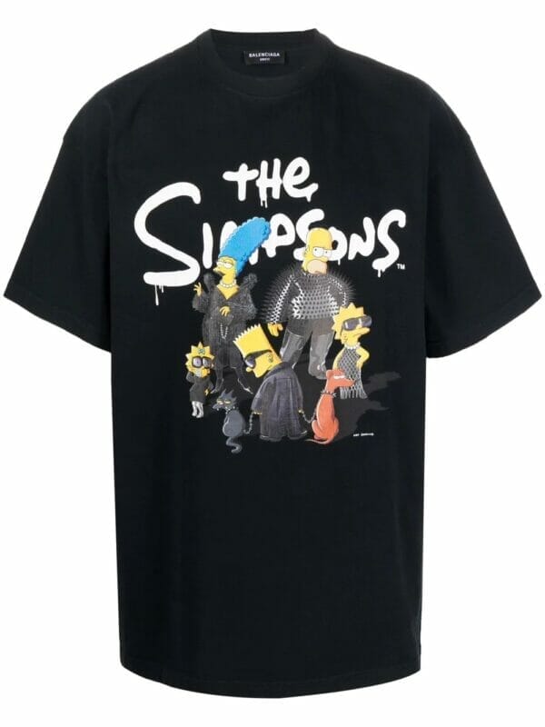 Balenciaga “The Simpsons” Print T-shirt
