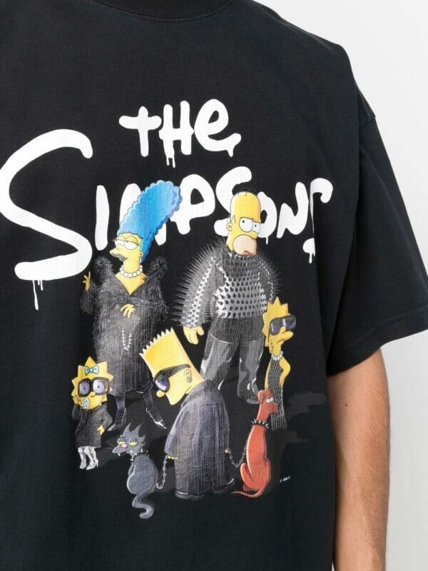 Balenciaga “The Simpsons” Print T-shirt