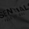 Fear of God Essentials Black / Stretch Limo Hoodie (On hand)