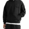 Fear of God Essentials Black / Stretch Limo Hoodie (On hand)