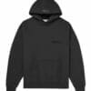 Fear of God Essentials Black / Stretch Limo Hoodie (On hand)