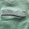 Balenciaga Political Campaign Mint Green T-shirt