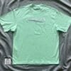 Balenciaga Political Campaign Mint Green T-shirt