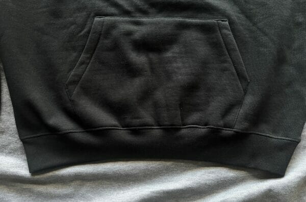Fear of God Essentials Black / Stretch Limo Hoodie (On hand)