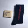 Calabasas Logo Print Socks
