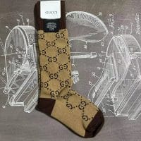 Gucci Logo-print knit socks