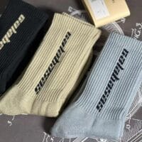 img_4288 Calabasas Logo Print Socks