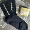 Calabasas Logo Print Socks