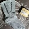 Calabasas Logo Print Socks