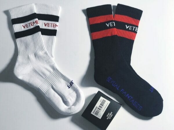 Vetements Logo-print Socks