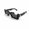 Off - White Rectangular Holes Sunglasses