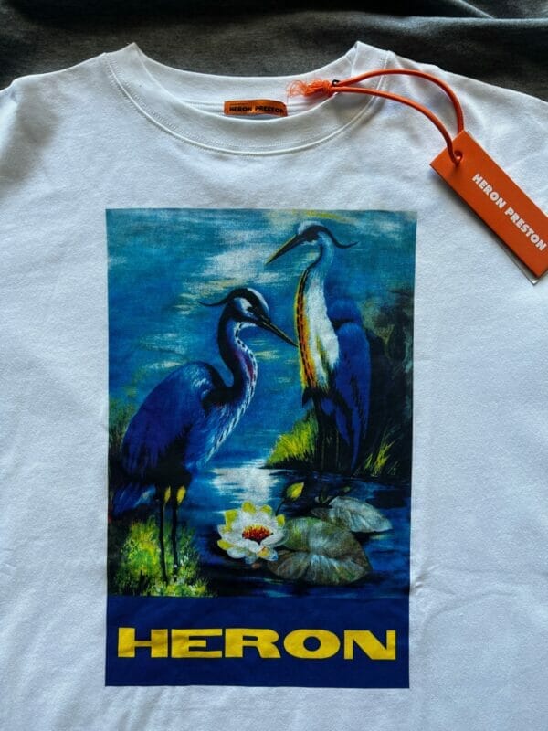 Heron Preston Bird Print T-shirt (On hand)
