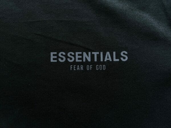 Fear Of God Essentials T-Shirt Black