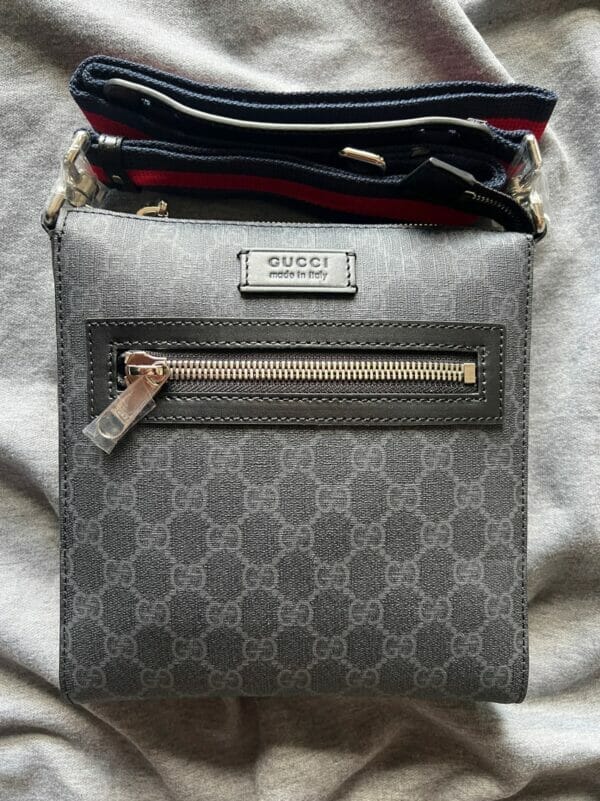 Gucci Monogram Canvas Shoulder Bag