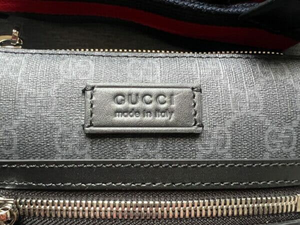 Gucci Monogram Canvas Shoulder Bag