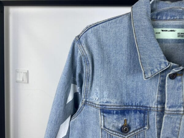 Off White Temperature Denim Jacket