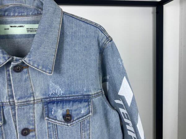 Off White Temperature Denim Jacket