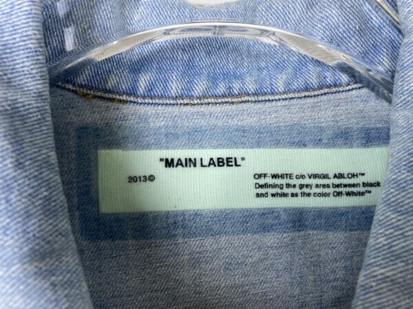 Off White Temperature Denim Jacket
