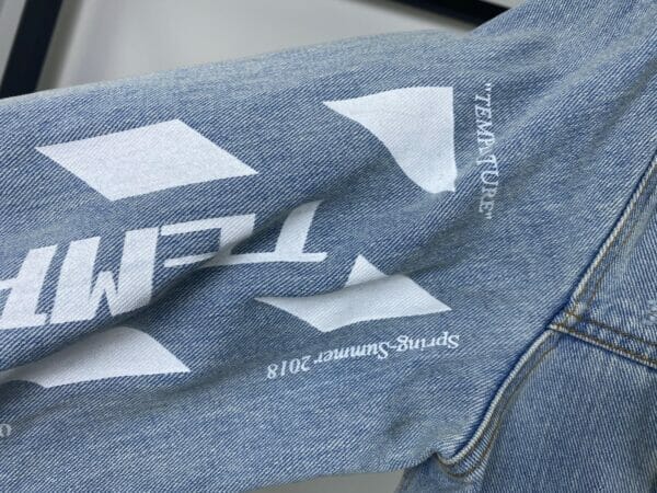 Off White Temperature Denim Jacket