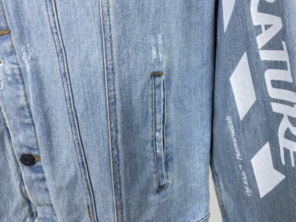 Off White Temperature Denim Jacket