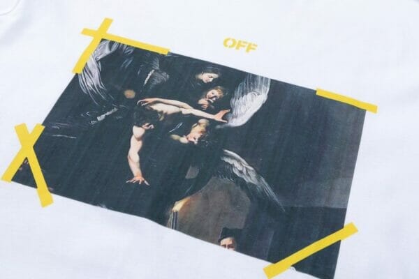Off White Caravaggio Diagonals T-shirt