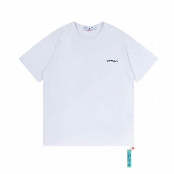 Off White Wave Outline Diagonal S/S T-shirt