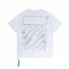 Off White Wave Outline Diagonal S/S T-shirt
