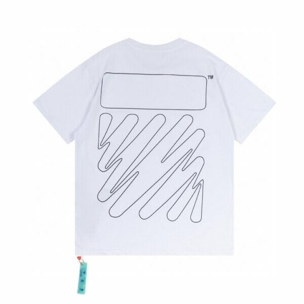 Off White Wave Outline Diagonal S/S T-shirt