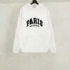 Balenciaga Embroidered Paris Logo Hooded Sweatshirt
