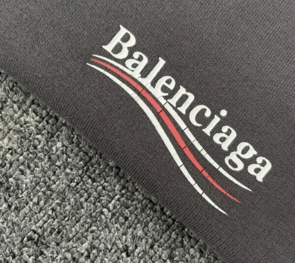 Balenciaga Distressed Political Campaign Hoodie