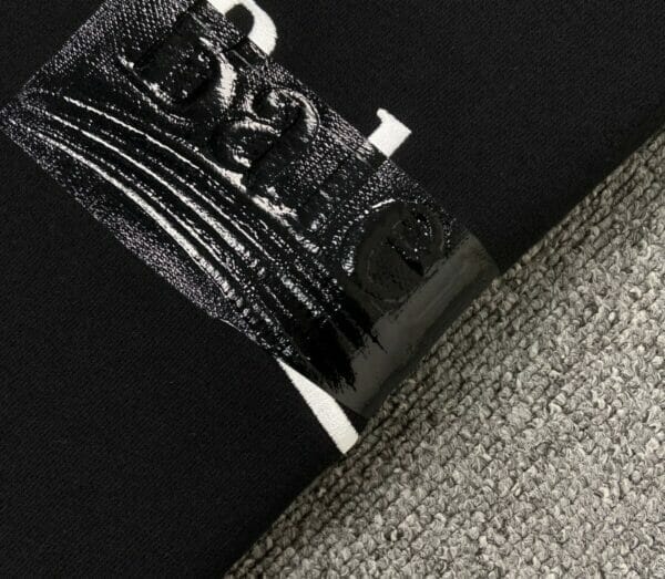 Balenciaga Embroidered Taped Out Political Campaign Hooded Sweatshirt