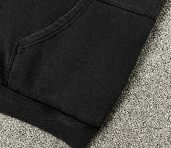 Balenciaga  Crossed Out Logo Print Hooded Sweatshirt