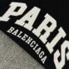 Balenciaga Embroidered Paris Logo Hooded Sweatshirt